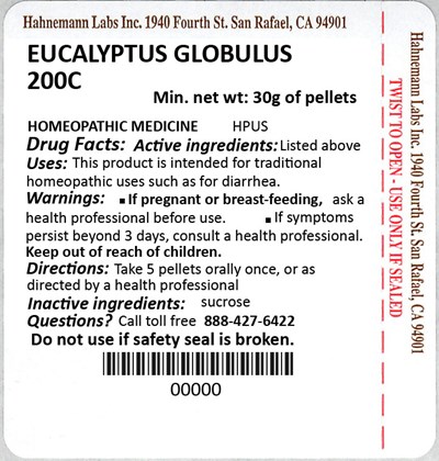Eucalyptus Globulus 200C 30g - Eucalyptus Globulus 200C 30g
